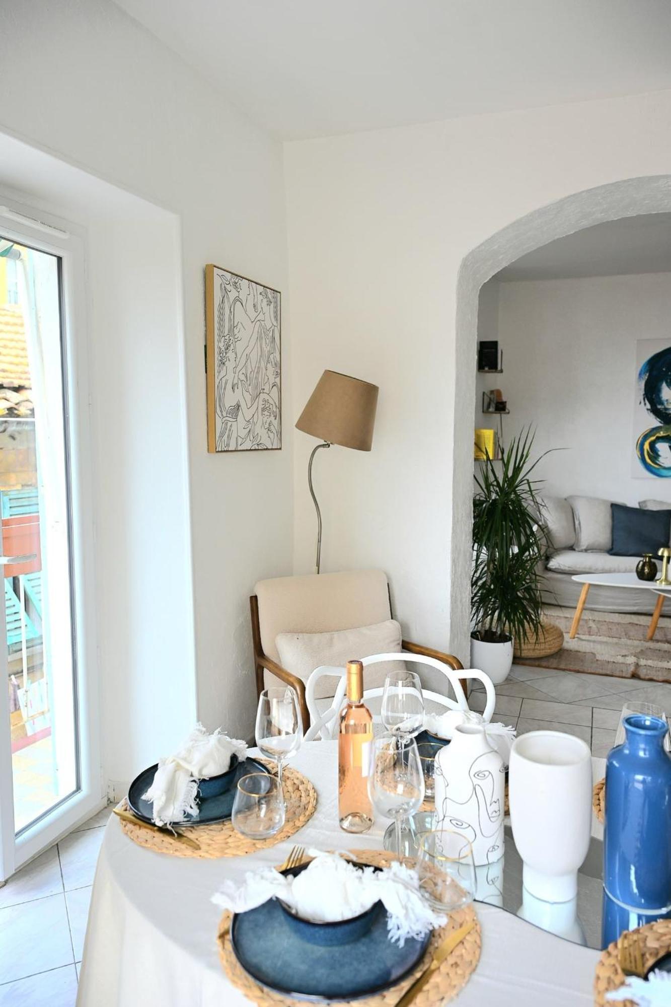 The Seaside Serenity - Calm & Charming Bay View Flat - Heart Of Villefranche 외부 사진
