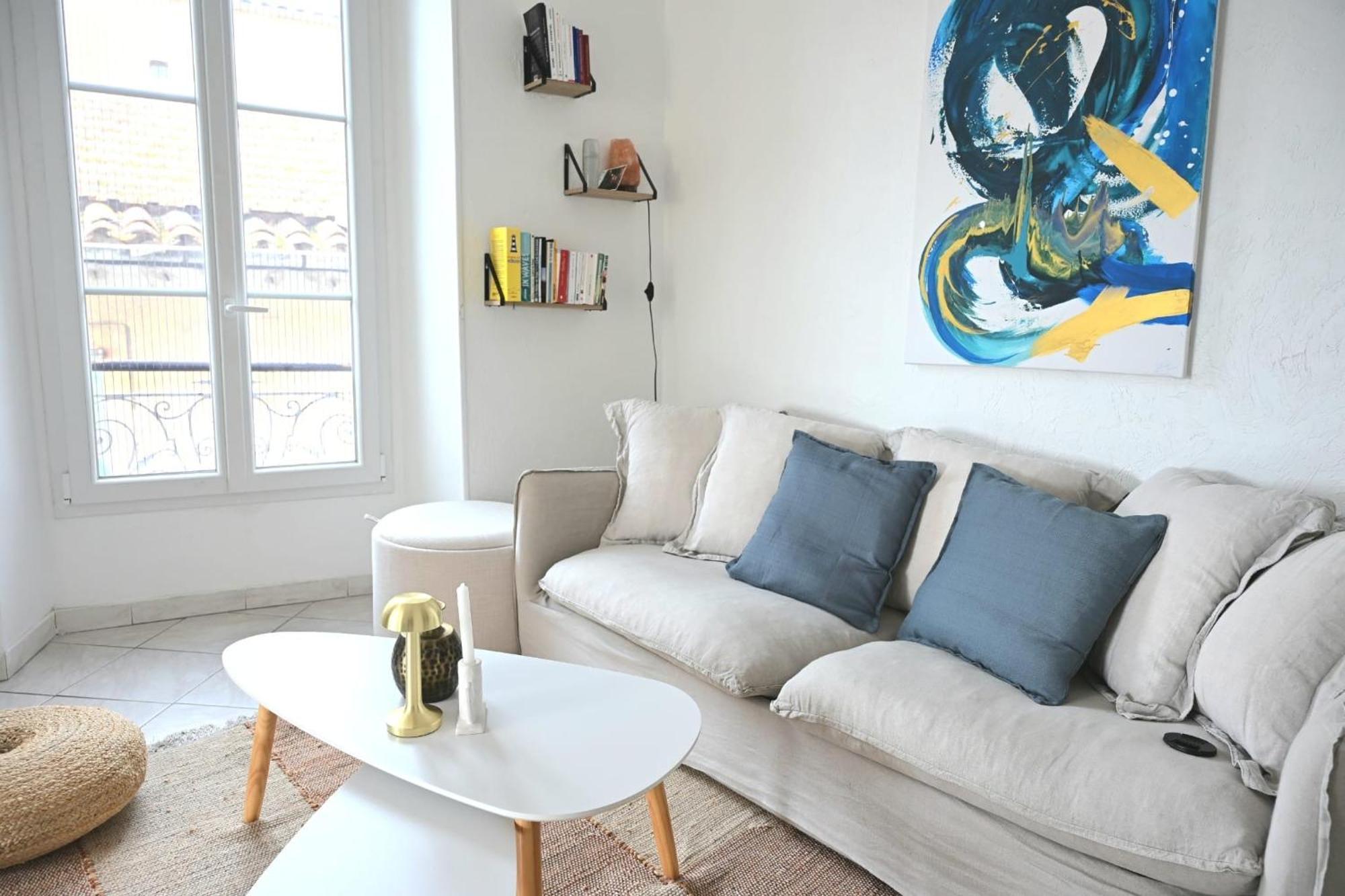The Seaside Serenity - Calm & Charming Bay View Flat - Heart Of Villefranche 외부 사진