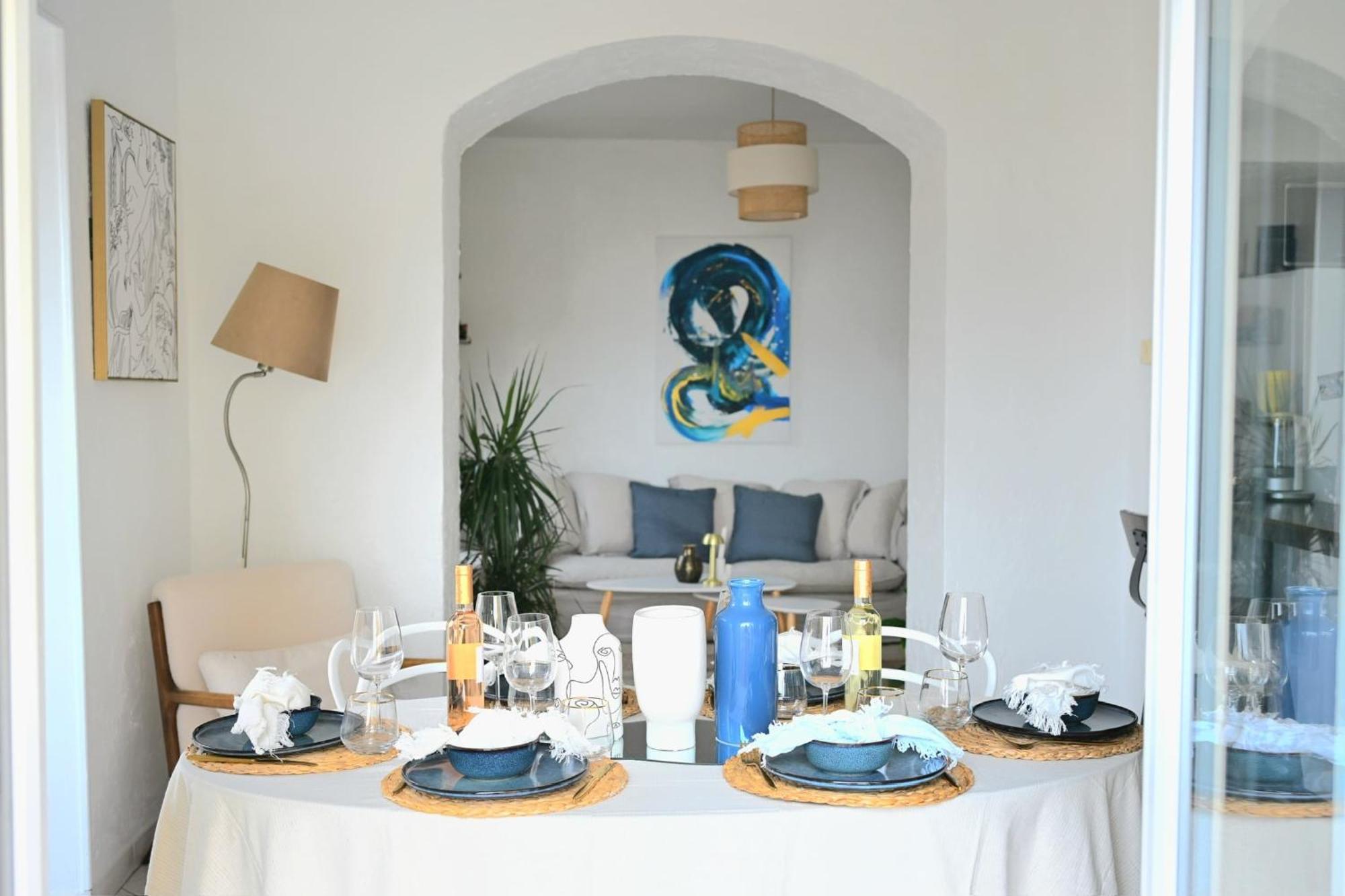 The Seaside Serenity - Calm & Charming Bay View Flat - Heart Of Villefranche 외부 사진